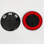 For BMW F20 F22 F23 F30 F80 F31 F34 F32 F82 F33 F10 F11 E81 E87 E63 E64 1Pcs 2 Holes 3 Holes Hood Emblem Trunk Badge Accessories