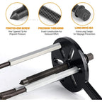 21 in1 Bearing Disassembly Puller Tool Inner Hole Removal Tool Three-jaw Puller Set