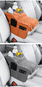 Car Console Armrest Box Booster Pad Car Arm Rest Padded Cover For Mercedes Benz AMG W204 W206 W205 W203 W211 W212 W213 W210 W124