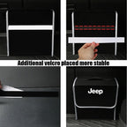 Car Trunk Organizer Box Large Capacity Folding Storage Bag Accessories For Jeep Wrangler Renegade Compass Gladiator Cherokee JL