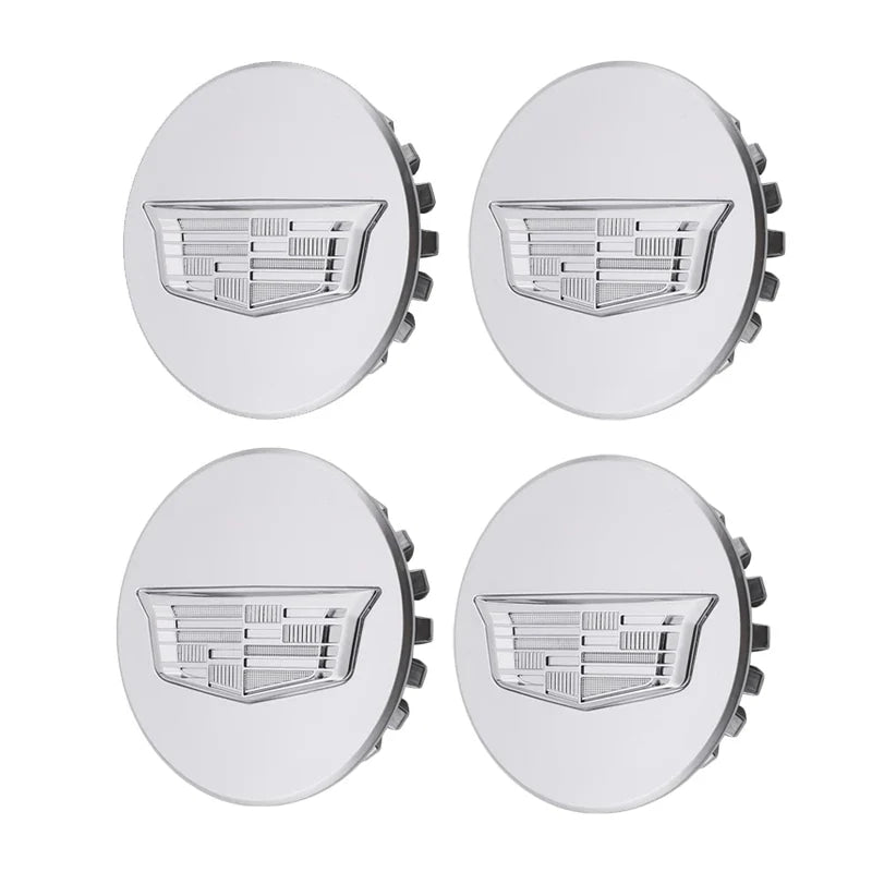 66mm 4pcs Wheel Center Hub Cover Caps Accessories for Cadillac Escalade XT5 XT6 CT5 CT6 XTS CT4 Auto Tire Emblem Car Styling