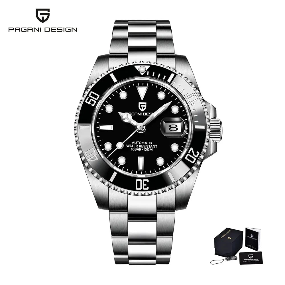 PAGANI Design 2026 New Men Automatic Mechanical Watches Miyota 8215 40mm Stainless Steel Waterproof Watch Relogio