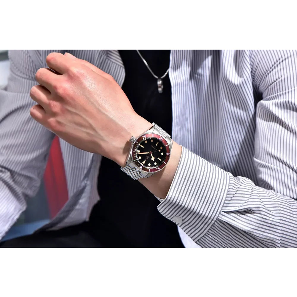 PAGANI DESIGN BB58 Retro Mens Watches 2026 Luxury Automatic Watch For Man Mechanical Wristwatch AR Sapphire Waterproof Men Gift
