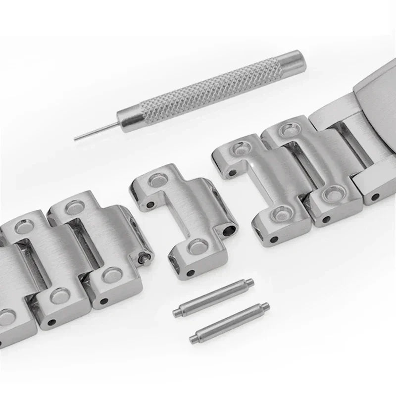 Modification Kit Titanium Case Strap for Ga-b2100 Ga 2100 Ga2110 Casioak Watchband Accessory Refit Bezel Frame No Etching Screws