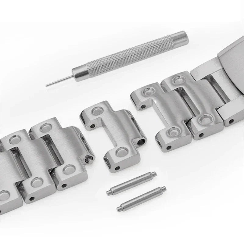 Modification Kit Titanium Case Strap for Ga-b2100 Ga 2100 Ga2110 Casioak Watchband Accessory Refit Bezel Frame No Etching Screws