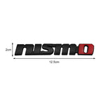 1Pcs Nismo Car Front Grille Car Emblem Badge Sticker Rear Trunk Decals for Nissan Nismo 370Z GTR Almera Tiida Juke Qashqai 350Z