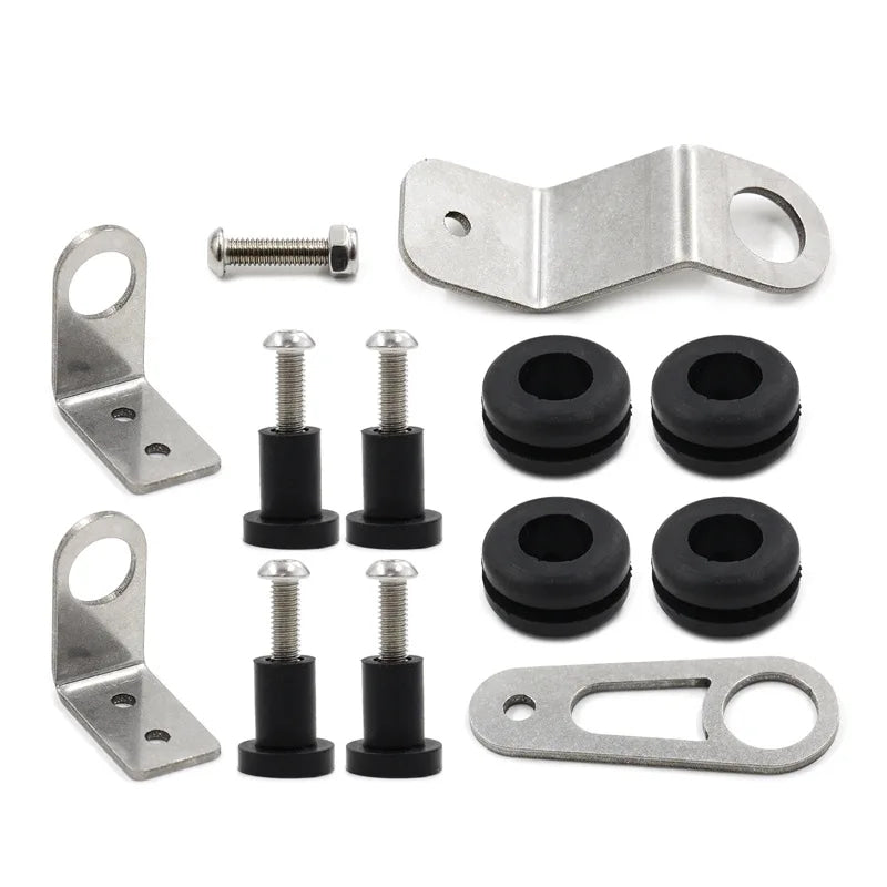 Bolt on Radiator Bracket Kit Compatible with Honda Civic EG/EK 1992-2000 Integra 1994-2001 K-Swap K Series K20 K24