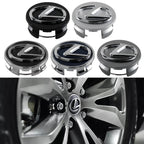 4PCS 60mm For Lexus FSPORT LBX NX RX 350h 450h ES UX 300e GS GX IS Car Wheel Tire Hub Center Cap Cover Auto Exterior Accessories