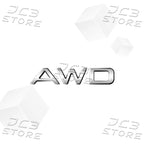 1Pcs 3D Chrome Metal Car AWD Letter Logo Fender side Rear Bumper Trunk Emblem Sticker For Lexus IS200 IS250 IS300 IS350 Decor