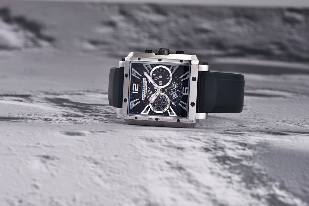 2026 New Pagani Design PD1725 Men Square Quartz Watch Chronograph 42MM Sapphire Glass Waterproof Racing Sports Silicone reloj