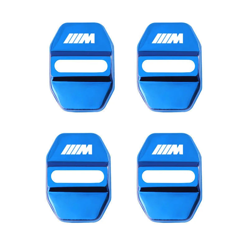 4Pcs Stainless Steel Door Lock Protector Cap Cover For BMW X1 X2 X3 X4 X5 X6 X7 F07 F10 F20 F30 F34 F40 G11 G12 G20 G30 G32