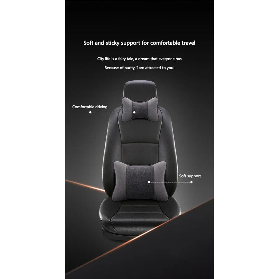 Car Seat Headrest Neck Support Pillow Soft Pad for BMW 2 5 6 7 Series F20 G20 G30 X1 X3 X4 X5 X6 F15 G05 Car Sticker Accessories