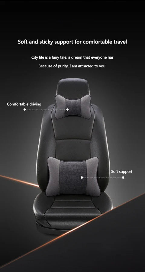 Car Seat Headrest Neck Support Pillow Soft Pad for BMW 2 5 6 7 Series F20 G20 G30 X1 X3 X4 X5 X6 F15 G05 Car Sticker Accessories