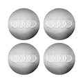 4Pc 56mm Car Wheel Center Hub Cap Rim Cover Emblem Stickers For Audi sline Rs A4 B7 B8 B9 A3 8P 8L 8V A5 A6 C6 C5 C7 A1 A7 A8 Q2