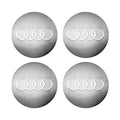 4Pc 56mm Car Wheel Center Hub Cap Rim Cover Emblem Stickers For Audi sline Rs A4 B7 B8 B9 A3 8P 8L 8V A5 A6 C6 C5 C7 A1 A7 A8 Q2