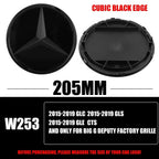 3D 185MM 205MM Front Grille Star Logo Emblem Badge Auto Accessories for Mercedes-Benz Amg C/B/E Class W205 W253 W213 GLC GLE