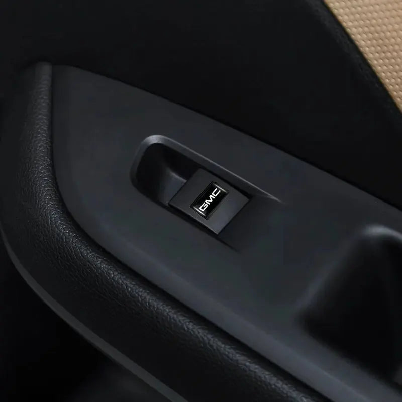 10Pcs Car 3D Epoxy Resin Emblem Interior Stickers Auto Accessories For GMC Terrain Sierra ornament 1500 Yukon Acadia