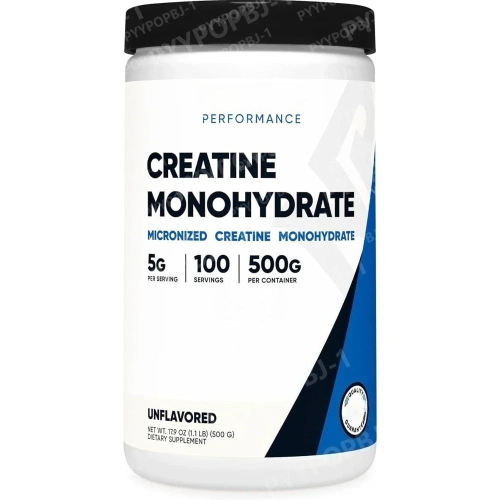 Creatine Monohydrate Micronized Powder 500G 5000mg Per Serving 5g 100 Servings 17.9 Oz