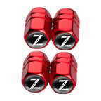 4Pcs Car Styling For Z Badge Aluminium Alloy Wheel Tire Valve Cover Caps Auto Accessories Car Motorcycle For Nissan Accessories
