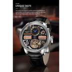 PINDU Watch New TOP Men Mechanical Watch Godfather Fashionable Classic Series 45.5MM Wristwatches Men M2791B
