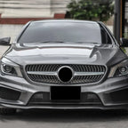Chrome Silver AMG Style Front Bumper Grille For Mercedes Benz CLA-Class W117 2013-2019 CLA180 CLA200 CLA45 Front Grill Black