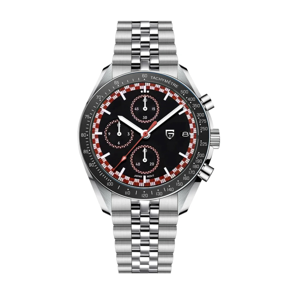 PAGANI DESIGN 2026 New Men's Watches Sport Quartz Watch For Men Racing Chronograph Waterproof AR Sapphire crystal Wristwatch Men