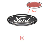 Aluminum Badge 5.8cm Car Steering Wheel Emblem Decals For Focus 2 Mk3 F150 Mondeo Fusion Ranger Escort Explorer Kuga Taurus