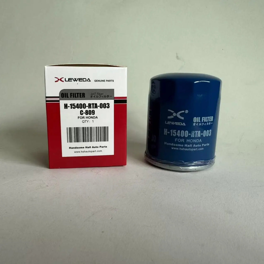 LEWEDA High Quality 15400-RTA-003 Oil Filter For Honda Civic CR-V Fit Replace 15400-PLC-004 15400-RAF-T01