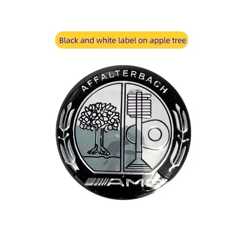 Car Multimedia Knob Decorative Stickers For Mercedes-benz AMG Barbosa W205 C300 W203 W206 W108 W124 W126 W140 W168 W169 W176 GLC