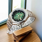 Orient Sport Casual Automatic Japanese movement Watch Full Function World Time Steel Strap
