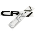 15.4cm Metal 3D Car Stickers Side Fender Badge Styling for Honda CRV Logo 2023 2024 Rear Trunk Emblem Decal Exterior Accessories