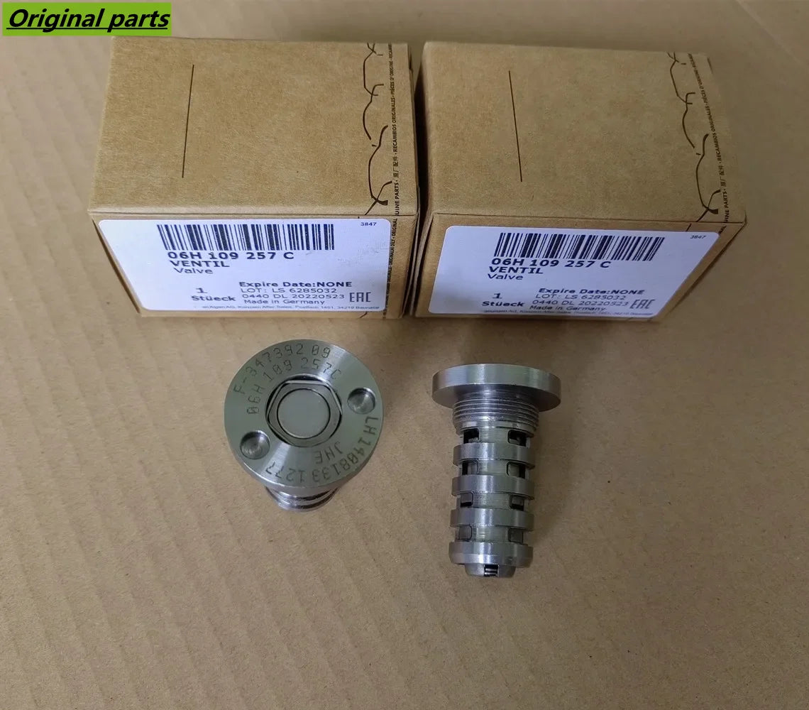 OEM 427000510 06H109257C 20mm Camshaft Adjuster Valve 06H109257A For VW Golf Passat Audi A4 TT Q5 A5 1.8T 2.0T Control Valve