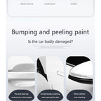 Car Door Handle Bowl Stickers Anti-collision Protector Stickers For Honda Mugen Power Civic Accords CRV Hrv Jazz CBR VTEC VFR