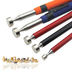 Varilla de hierro de succión retráctil magnética, Extractor multifuncional portátil, Clip de bolígrafo, herramientas de reparación automotriz