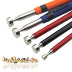 Varilla de hierro de succión retráctil magnética, Extractor multifuncional portátil, Clip de bolígrafo, herramientas de reparación automotriz