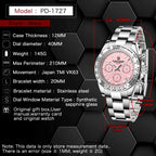 2026 Pagani Design PD1727 Night Light Men's Watch Sapphire Glass Stainless Steel Waterproof Relief  relogio masculino watches