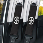 Fashion Couples For Toyota scion XA XB XD IQ TC Car Headrest Neck Pillows Seat Belt Protector Shoulder Pad Auto Accessories