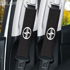 Fashion Couples For Toyota scion XA XB XD IQ TC Car Headrest Neck Pillows Seat Belt Protector Shoulder Pad Auto Accessories