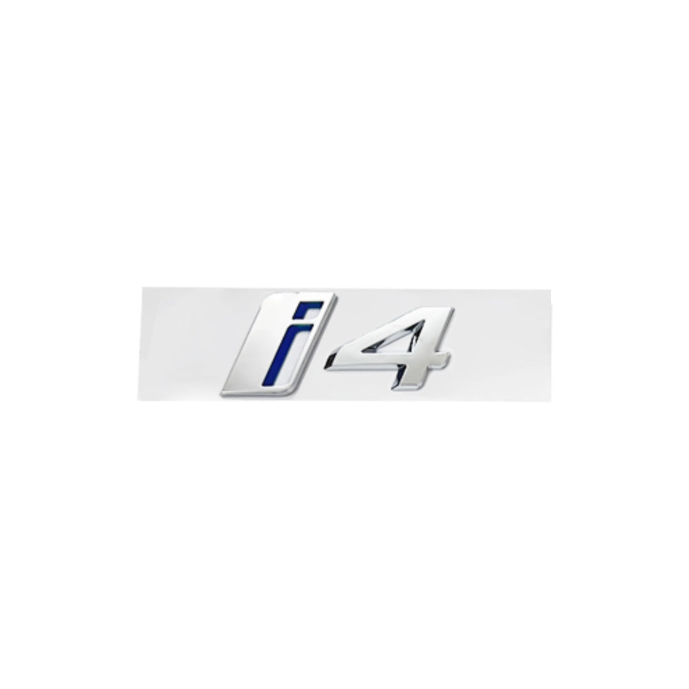 New Rear Trunk Emblem iX i3 i4 i7 iX3 iX4 iX7 Letters Sticker for BMW X1 X3 X4 X5 X7 Car Badge Decal Auto Exterior Accessories