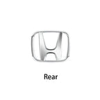 3D ABS Car Emblem Front Head Grill Hood Bonnet Emblem Rear Tail Bumper For Honda Civic 2006-2015 8th 9th 9.5th generation Civic