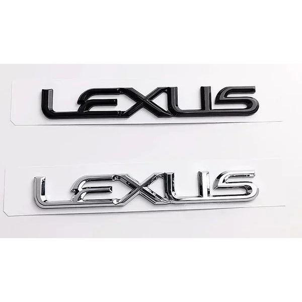 ABS/Metal Car Rear Trunk Emblem Badge Sticker for Lexus Logo ES300 IS300 IS350 ES250 ES350 IS250 CT200H GS350 NX200 Accessories