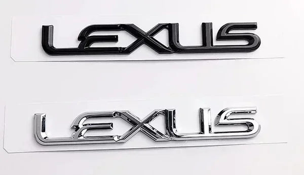 ABS/Metal Car Rear Trunk Emblem Badge Sticker for Lexus Logo ES300 IS300 IS350 ES250 ES350 IS250 CT200H GS350 NX200 Accessories