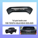 Tailgate Door handle bowl Cover Kit for Toyota Hilux Revo 2015-2023 tail door handle upgrade kit