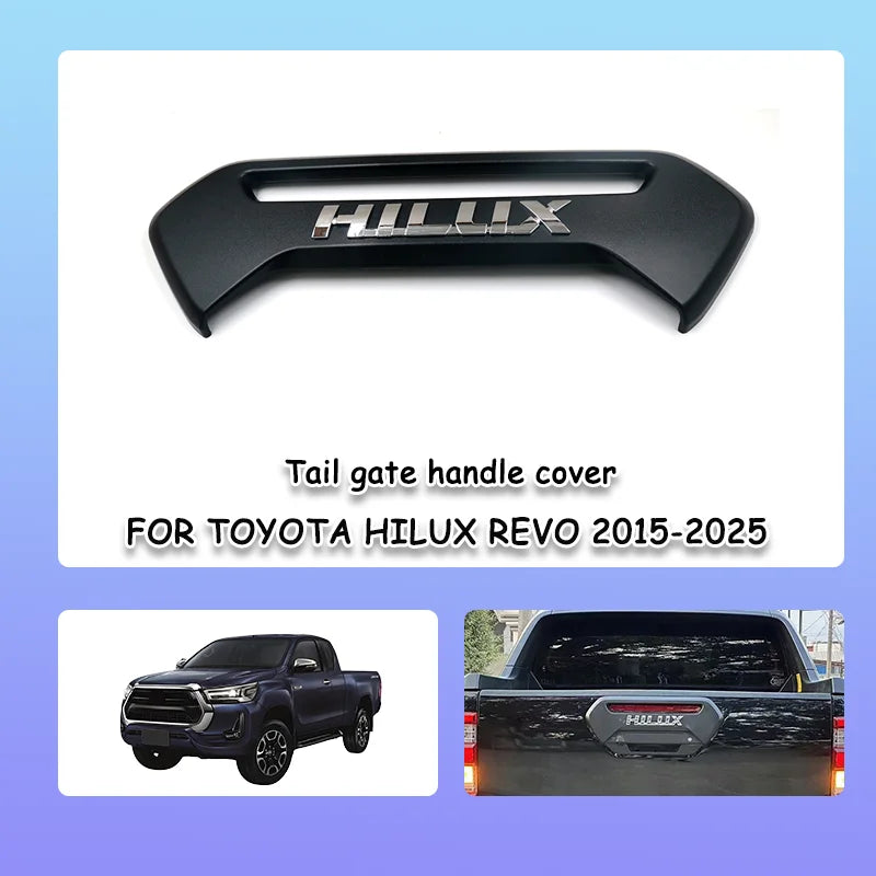 Tailgate Door handle bowl Cover Kit for Toyota Hilux Revo 2015-2023 tail door handle upgrade kit