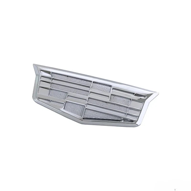 6.3cm/9.2cm Alloy Car Window C-Pillar Badge Sticker Rear Trunk Emblem for Cadillac XT5 ATSL XTS SRX BLS CT4 Escalade Deville DTS