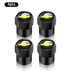 Chevrolet Car Tire Valve Stem Cap, Tire Valve Stem Cover,Universal Car Tire Valve Cap, Tyre Repair & Fitting Tool For Car, SUV