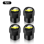 Chevrolet Car Tire Valve Stem Cap, Tire Valve Stem Cover,Universal Car Tire Valve Cap, Tyre Repair & Fitting Tool For Car, SUV