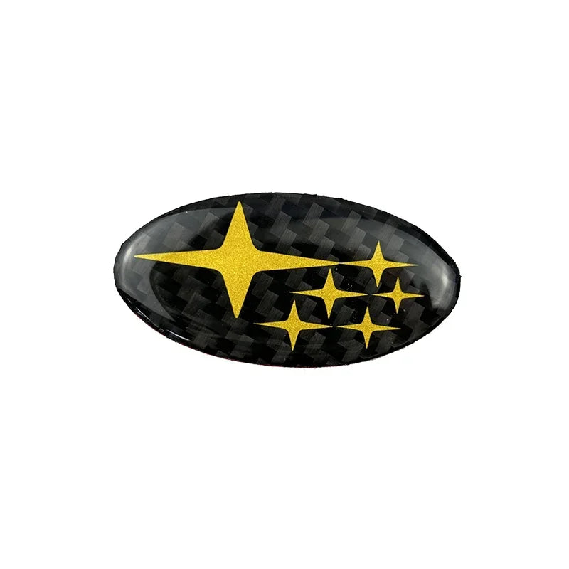 2025 New Car Steering Wheel Center Emblem Badge Sticker for Subaru Subaru Outback Legacy Impreza Forester XV Tribeca STI WRX BRZ