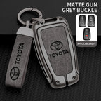 Car Key Case Bag Cover Shell For Toyota CHR Prado 2017 2018 Prius Camry Corolla RAV4 2017 2018 2019 2020 Protector Accessories