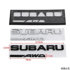 21.5X2.2CM ABS 2025 for Subaru SYMMETRICAL AWD Car Rear Trunk Letters Emblem Stickers STI XV WRC WRX BRZ FORESTER IMPREZA LEGACY